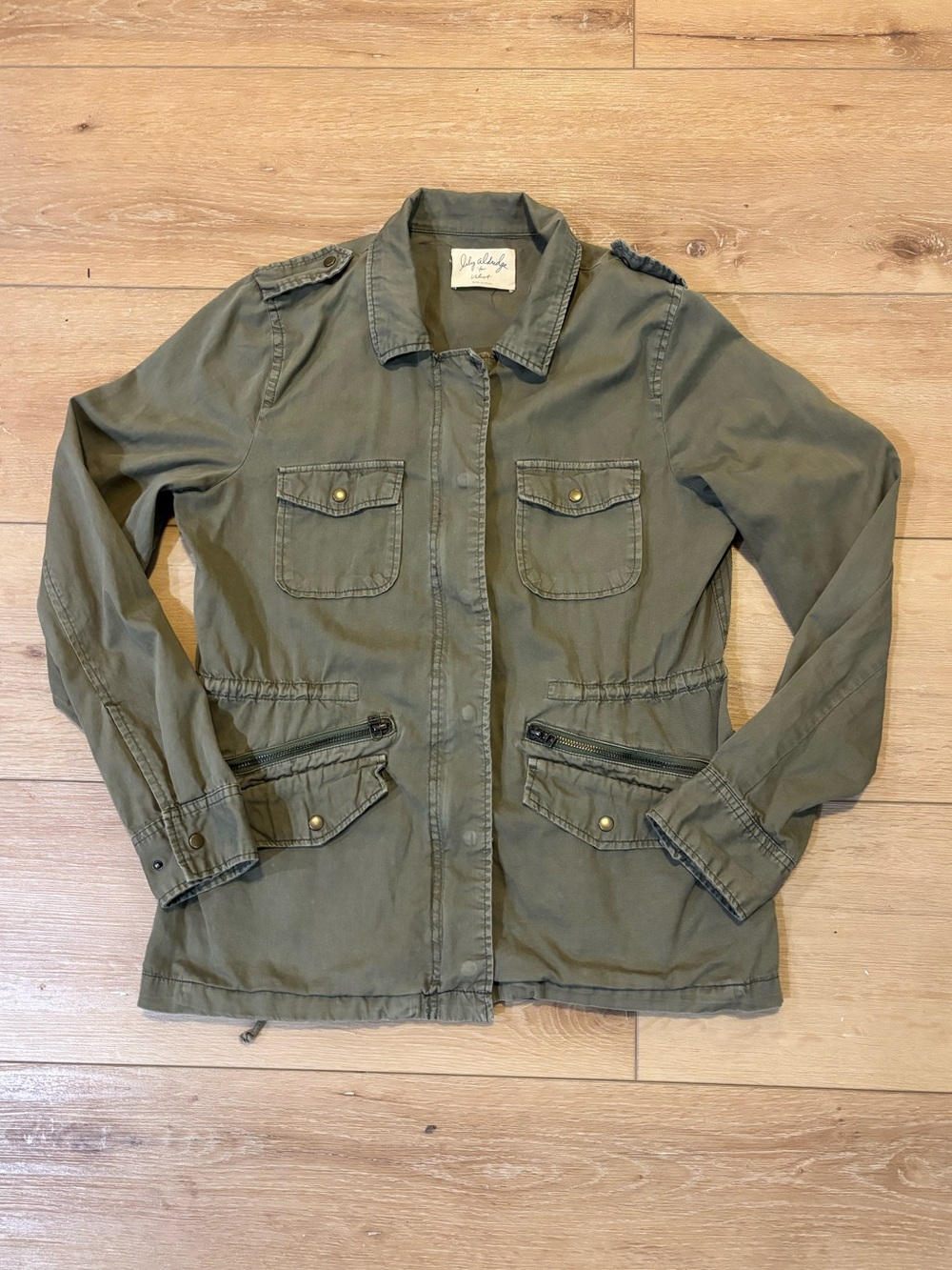 Lily Aldridge for Velvet Utility Jacket Large